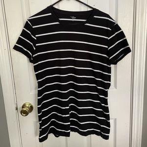 Great Northwest Indigo Striped T Shirt XL